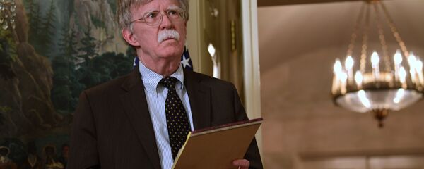 John Bolton na Casa Branca. - Sputnik Brasil