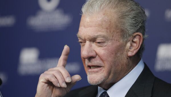 Jim Irsay em foto de janeiro de 2018. - Sputnik Brasil