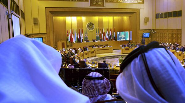 Reunião da Liga Árabe em Cairo, Egito. - Sputnik Brasil