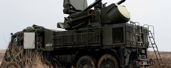 Sistemas de defesa antiaérea Pantsir-S1 (foto de arquivo) - Sputnik Brasil