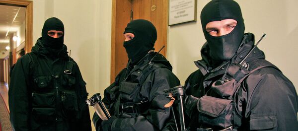 Membros das forças de segurança da Ucrânia - Sputnik Brasil