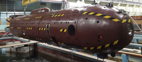 Submarino não tripulado russo Klavesin-2R Submarino não tripulado russo Klavesin-2R - Sputnik Brasil
