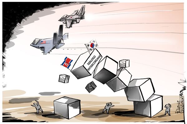 Eita, Kim! Fique atento ao confiar - Sputnik Brasil