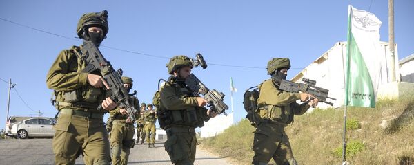 Soldados das Forças de Defesa de Israel (IDF) em Hebron - Sputnik Brasil