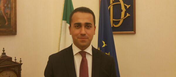 Luigi Di Maio, líder do Movimento Cinco Estrelas - Sputnik Brasil