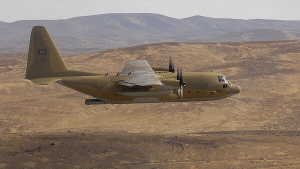 C-130 Hercules da Força Aérea Real da Arábia Saudita - Sputnik Brasil