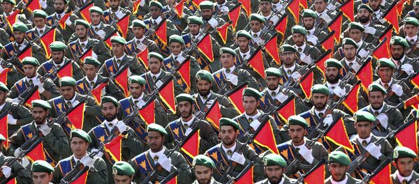 Tropas da Guarda Revolucionária do Irã (imagem de arquivo) - Sputnik Brasil