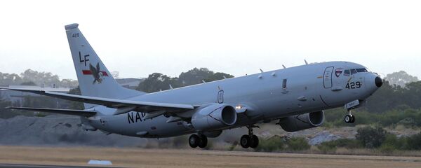 Aeronave P-8 Poseidon, da Marinha americana - Sputnik Brasil