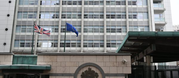 Embaixada do Reino Unido em Moscou - Sputnik Brasil