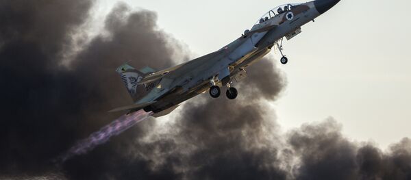 Caça israelense F-15 Caça israelense F-15 - Sputnik Brasil