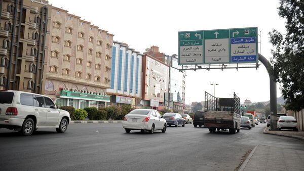 Avenida principal da cidade saudita de Taif - Sputnik Brasil