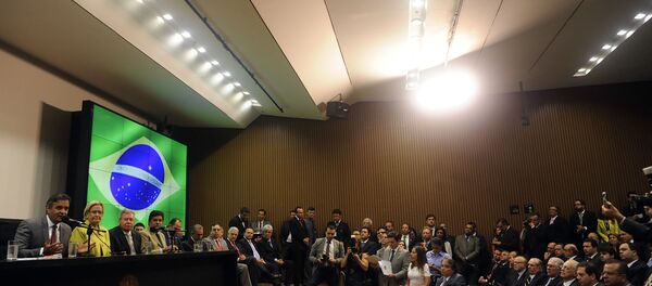 Reunião das bancadas de oposição na Câmara e no Senado - Sputnik Brasil