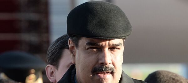 Nicolás Maduro em Moscou, antes das celebrações do Dia da Vitória em 2015. - Sputnik Brasil