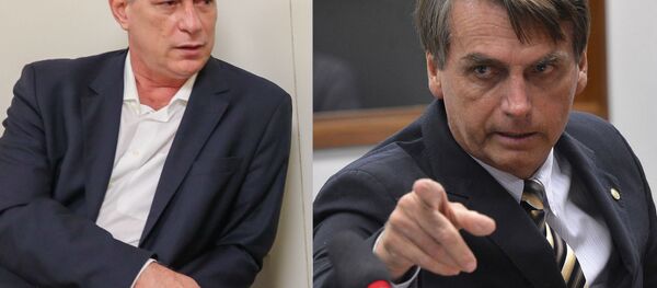Ciro Gomes e Bolsonaro podem passar a dividir os holofotes na corrida presidencial. - Sputnik Brasil