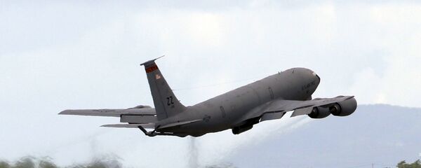 Avião da Força Aérea dos EUA KC-135 Stratotanker - Sputnik Brasil