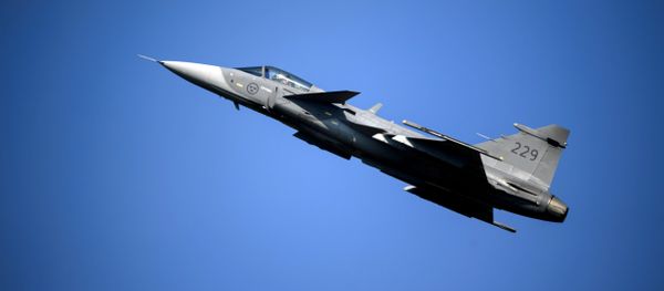Saab JAS 39 Gripen (foto de arquivo) - Sputnik Brasil