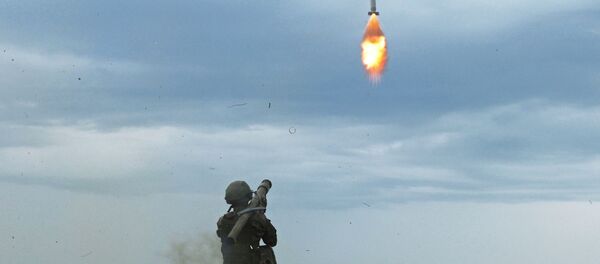 Lançamento de um míssil a partir do sistema Igla (foto de arquivo) - Sputnik Brasil