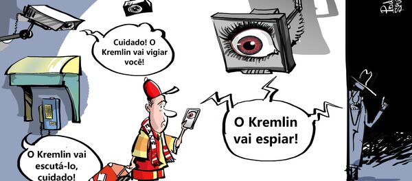 Paranoia do FBI só tem olhos para o Kremlin - Sputnik Brasil