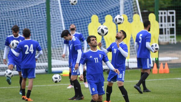 Treinamento do Irã na Copa do Mundo da Rússia. - Sputnik Brasil