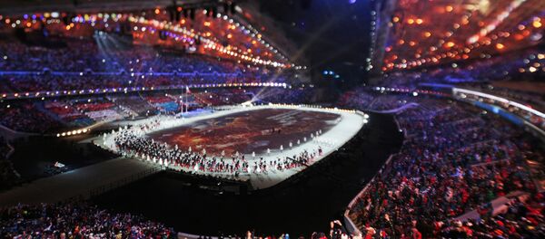 Cerimônia de abertura das Olimpíadas de Sochi, em 2014 (foto de arquivo) - Sputnik Brasil