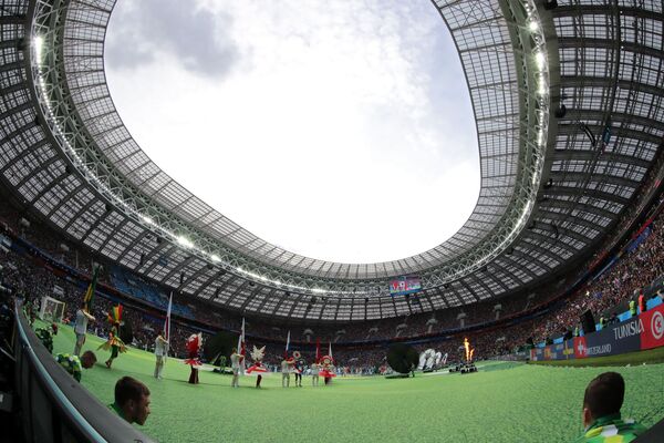 Cerimônia de abertura da Copa do Mundo de 2018 no Estádio Luzhniki - Sputnik Brasil