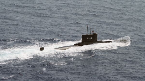 Submarino turco BATIRAY (S 349) - Sputnik Brasil