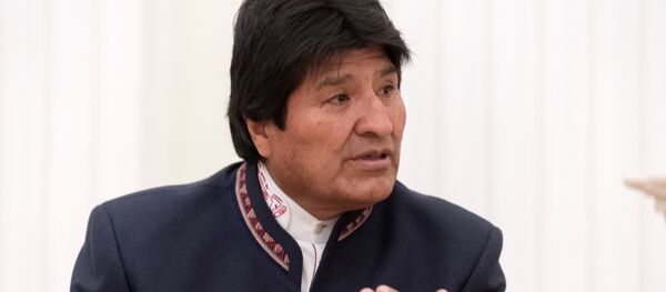 Evo Morales, presidente de Bolivia - Sputnik Brasil