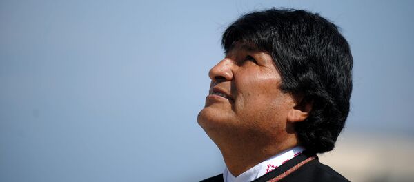 Evo Morales, presidente da Bolívia - Sputnik Brasil