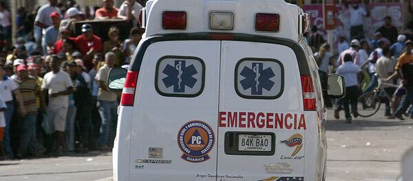 Ambulância na Venezeula - Sputnik Brasil