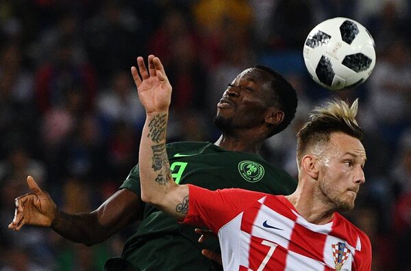 Croácia e Nigéria se enfrentaram em Kaliningrado - Sputnik Brasil