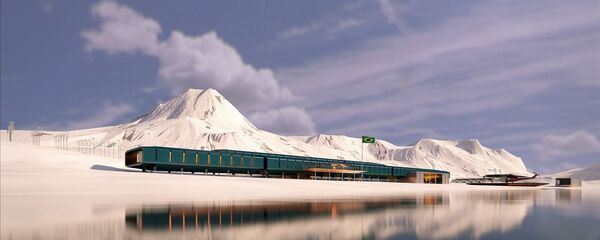 Base brasileira na Antártida. - Sputnik Brasil