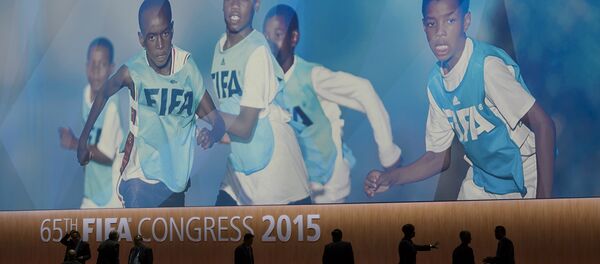 Pausa durante a reunião da FIFA em 29 de maio de 2015. - Sputnik Brasil