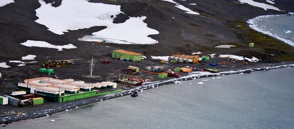 Estação Comandante Ferraz em 10 de março de 2014. - Sputnik Brasil