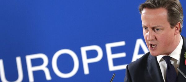 David Cameron, primeiro-ministro britânico - Sputnik Brasil