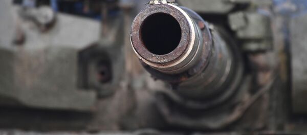 Canhão de um tanque (imagem referencial) - Sputnik Brasil