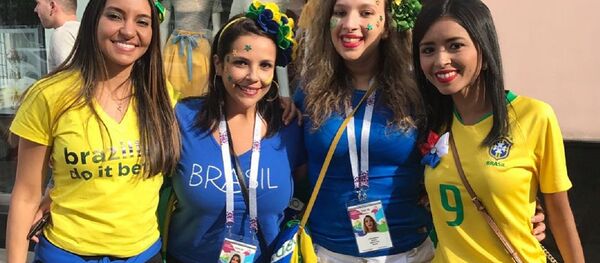 Grupo Elas na Copa - Sputnik Brasil