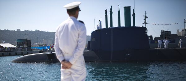 Submarino israelense da classe Dolphin I - Sputnik Brasil
