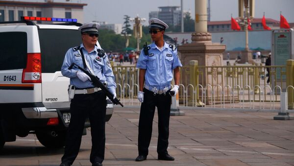 Polícia chinesa (foto de arquivo) - Sputnik Brasil