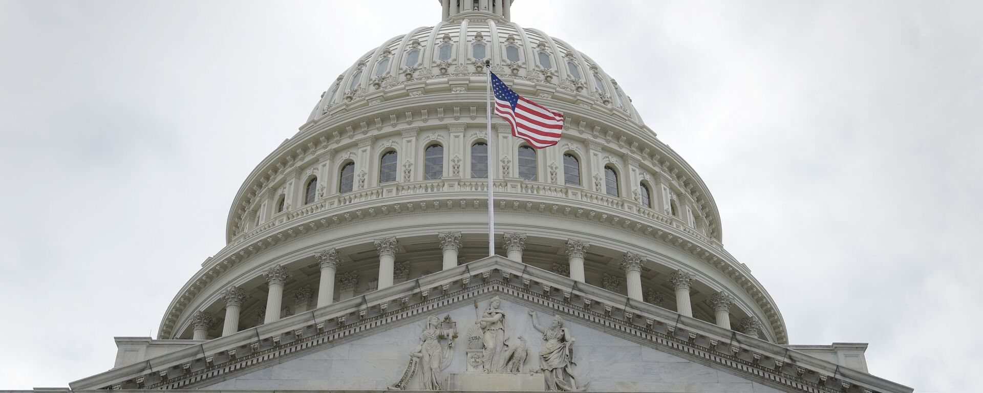 Prédio do Congresso dos EUA, em Washington - Sputnik Brasil, 1920, 15.07.2022