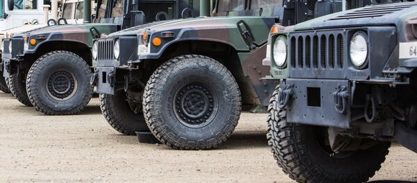 Veículos militares dos EUA (imagem referencial) - Sputnik Brasil