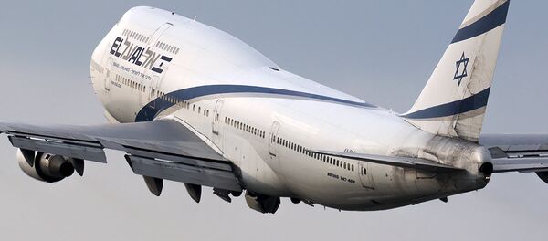 Boeing-747-400 da El Al, companhia aérea nacional de Israel - Sputnik Brasil