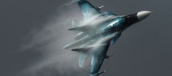 Avião Su-34 (imagem referencial) - Sputnik Brasil