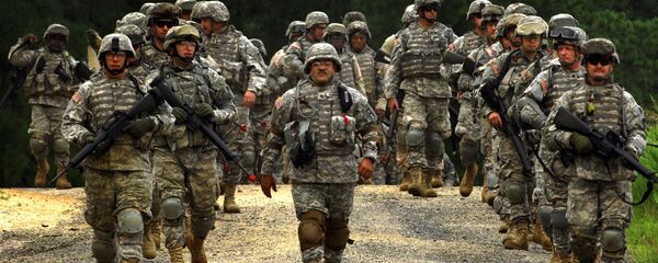 Soldados do Exército dos EUA (arquivo) - Sputnik Brasil