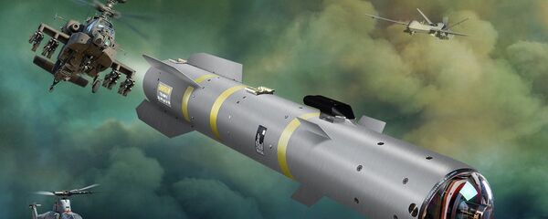 Novíssimo míssil ar-terra Joint Air-to-Ground Missile (JAGM) da empresa Lockheed Martin Novíssimo míssil ar-terra Joint Air-to-Ground Missile (JAGM) da empresa Lockheed Martin - Sputnik Brasil