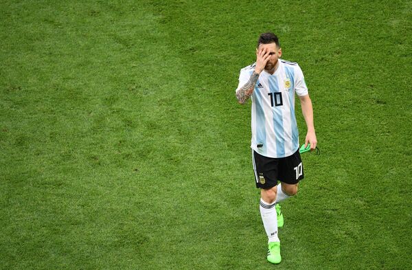 Lionel Messi, craque da seleção argentina, lamenta derrota para a França - Sputnik Brasil