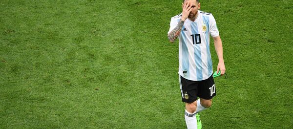 Lionel Messi, craque da seleção argentina, lamenta derrota para a França Lionel Messi, craque da seleção argentina, lamenta derrota para a França - Sputnik Brasil