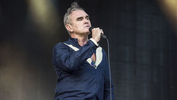 Morrissey se apresenta durante o Firefly Music Festival em Dover (Arquivo) - Sputnik Brasil