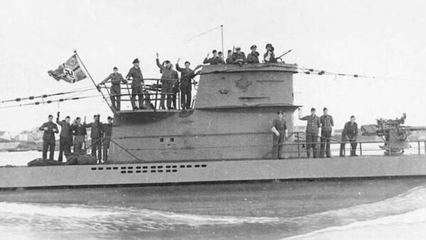Submarino da Alemanha nazista U-2513 del Tipo XXI (imagem ilustrativa) - Sputnik Brasil