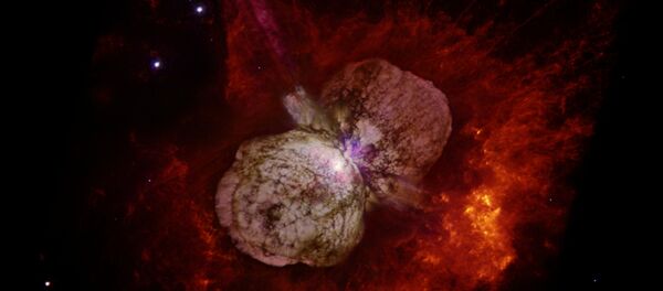 Eta Carinae, maior estrela da Via Láctea - Sputnik Brasil
