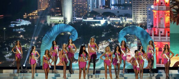 Top 15 finalistas do concurso Miss Universo em Miami, 25 de janeiro de 2015 (foto de arquivo) - Sputnik Brasil